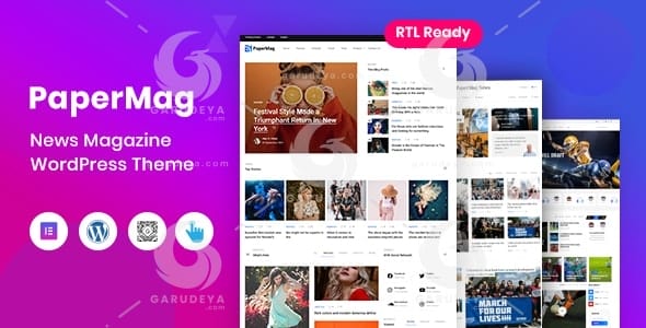 PaperMag – News Magazine WordPress Theme