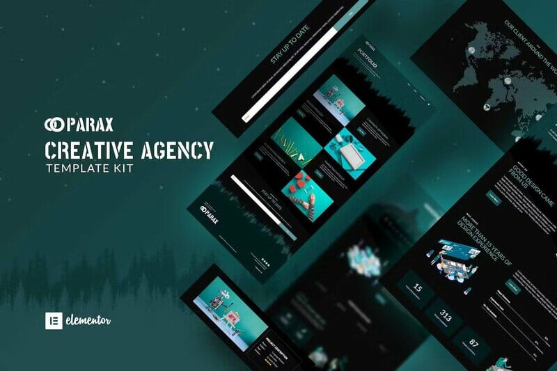 Parax - Creative Agency Elementor Template Kit