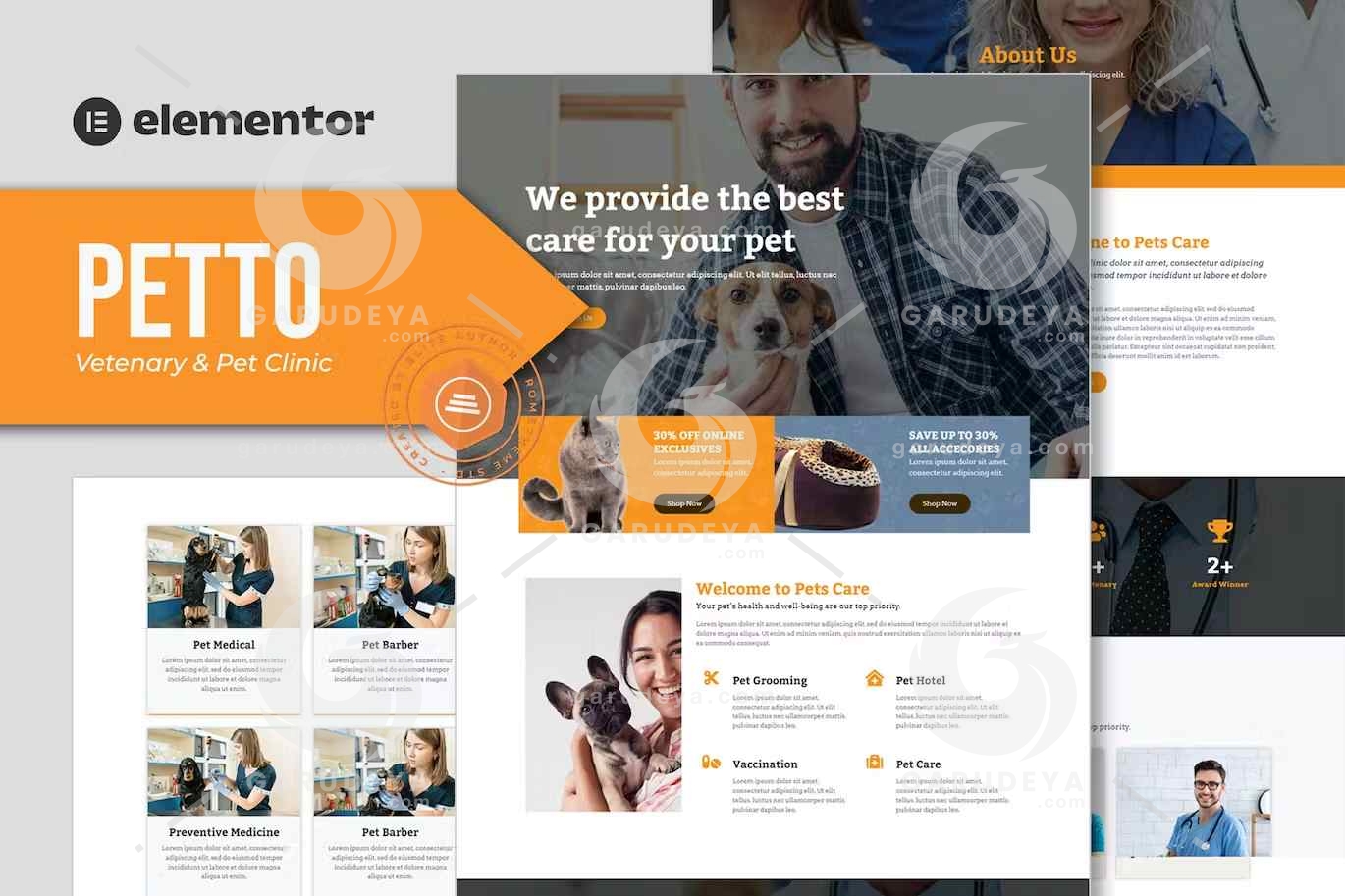 Petto - Vetenary Pet Clinic Template Kit