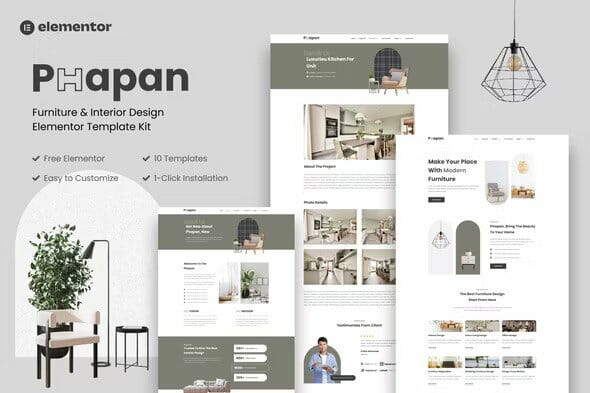 Phapan – Furniture and Interior Design Template Kits