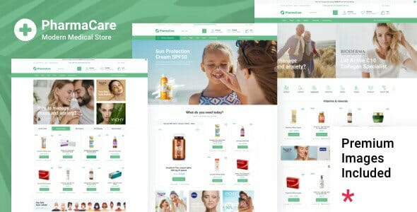 PharmaCare - Medical Store Theme