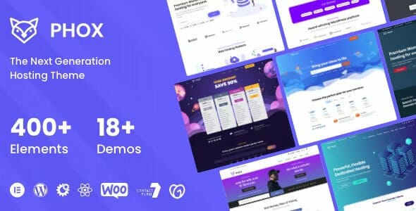 Phox – Hosting WordPress & WHMCS Theme