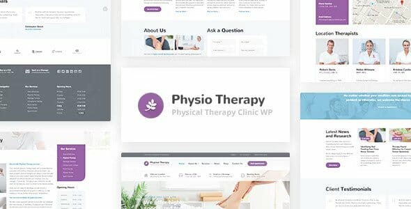 Physio – Physical Therapy & Medical Clinic WP Theme