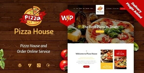 Pizza House – Restaurant – Cafe – Bistro WordPress Theme