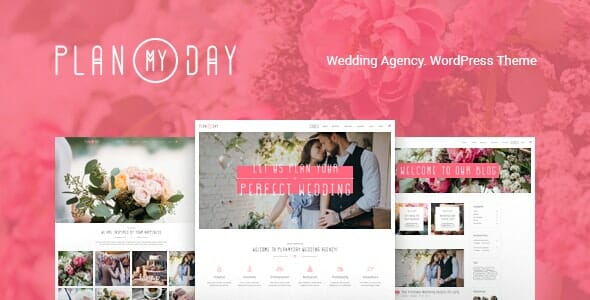 Plan My Day – Wedding – Event Planning Agency WordPress Theme