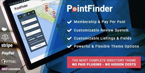 PointFinder Directory & Listing WordPress Theme