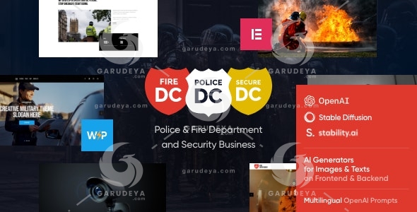 Police Department - Fire & Security Theme