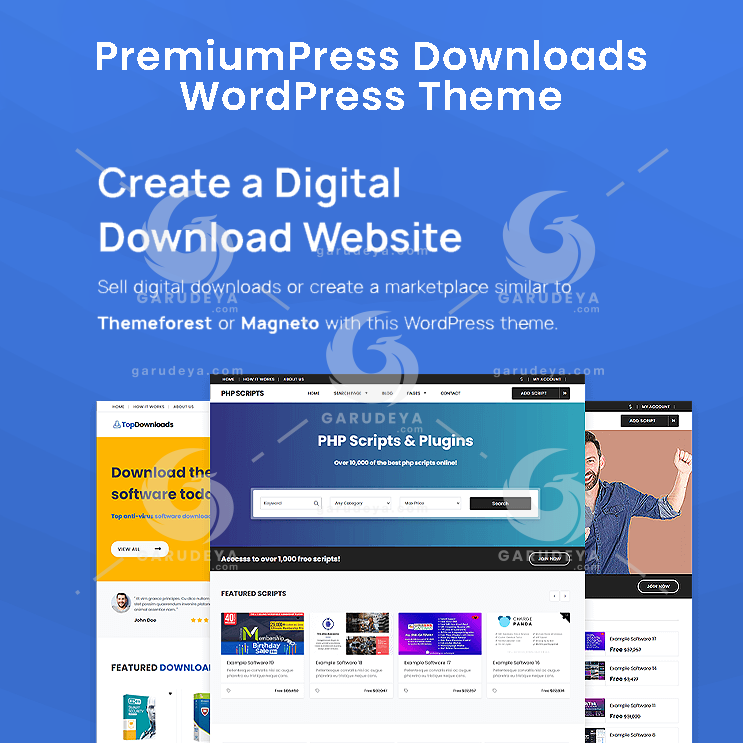 PremiumPress Downloads WordPress Theme