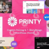 Printy - Custom Printing & T-Shirt Design WordPress Theme