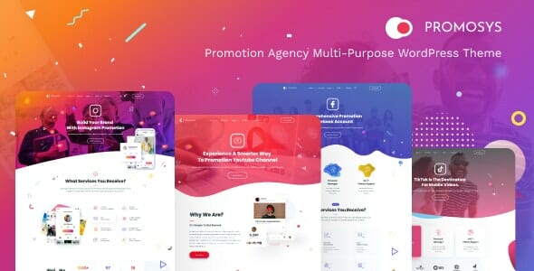 PromoSys – Promotion Services Multi-Purpose WordPress Theme