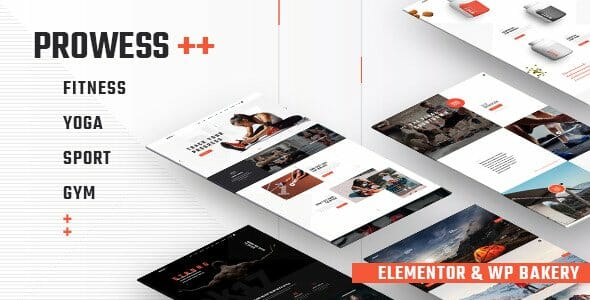 Prowess Fitness and Gym Theme