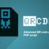 QRcdr - responsive QR Code generator