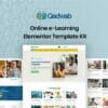 Qadwab - Online e-Learning Elementor Template Kit