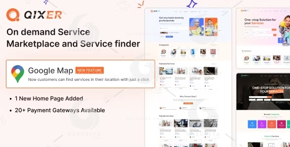 Qixer – Multi-Vendor On demand Service Marketplace and Service Finder