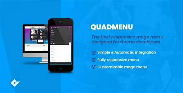 QuadMenu – Themes Developer Mega Menu