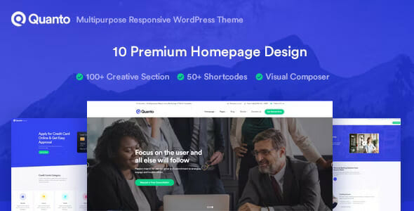 Quanto - Business Responsive WordPress Theme