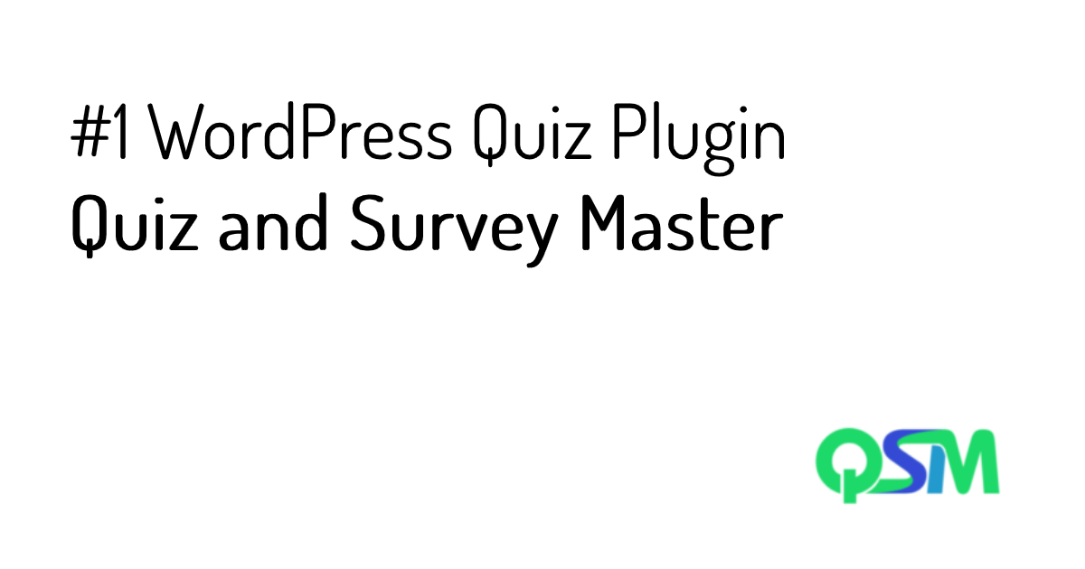 Quiz And Survey Master