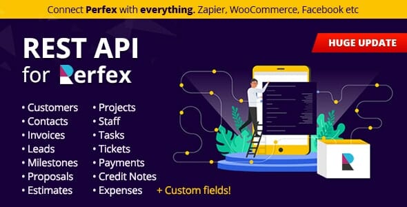 REST API module for Perfex CRM - Connect your Perfex CRM with third party applications