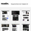 Readin - Blog & Magazine Elementor Template Kit