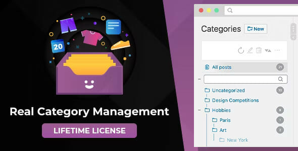 Real Category Management Content Management in Category Folders in WordPress