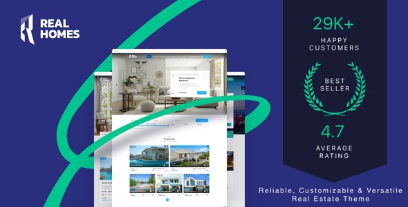 RealHomes – Estate Sale and Rental WordPress Theme