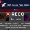 Reco - Minimal Lightweight Theme for Freebies