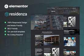 Residenza – Real Estate & Property Elementor Template Kit