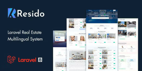 Resido – Laravel Real Estate Multilingual System