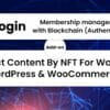 Restrict Content By NFT For Walogin (WordPress & WooCommerce)
