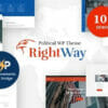 Right Way Election Campaign and Political Candidate WordPress Theme
