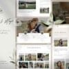 Robbie & Magie – Wedding Event Invitation Elementor Template Kit