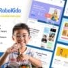 Robokido - Online Learning Courses for Kids Elementor Template Kit