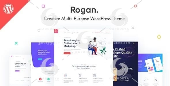 Rogan - Creative Multipurpose WordPress Theme for Agency, Saas, Portfolio