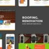 Roofing - Renovation & Repair Service WordPress Theme