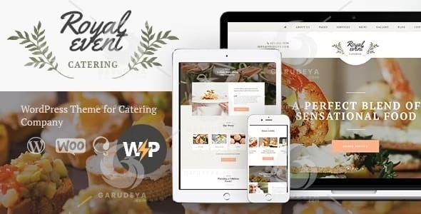 Royal Event - A Wedding Planner & Catering Company WordPress Theme + Elementor