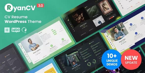 RyanCV – Resume WordPress Theme