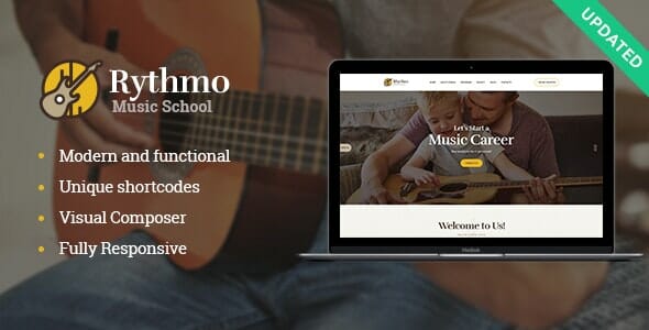 Rythmo - Arts & Music School WordPress Theme