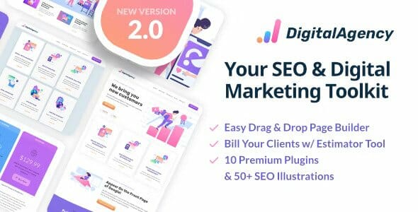 SEOWP SEO & Digital Marketing WordPress Theme