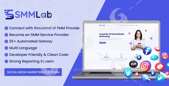 SMMLab – Social Media Marketing SMM Platform