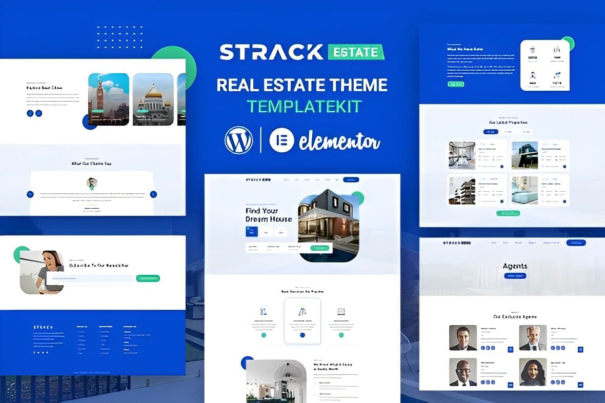 STRACK Estate – Realty Elementor Template Kit