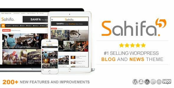 Sahifa - Responsive WordPress News Magazine Blog Theme