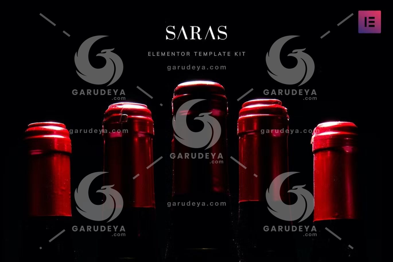 Saras – Wine Template Kit