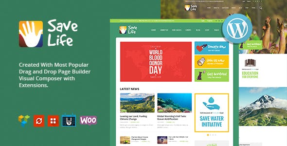 Save Life | Non-Profit, Charity & Donations WordPress Theme