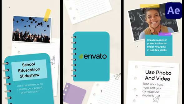 School Education Slideshow for After Effects – Videohive 36598927