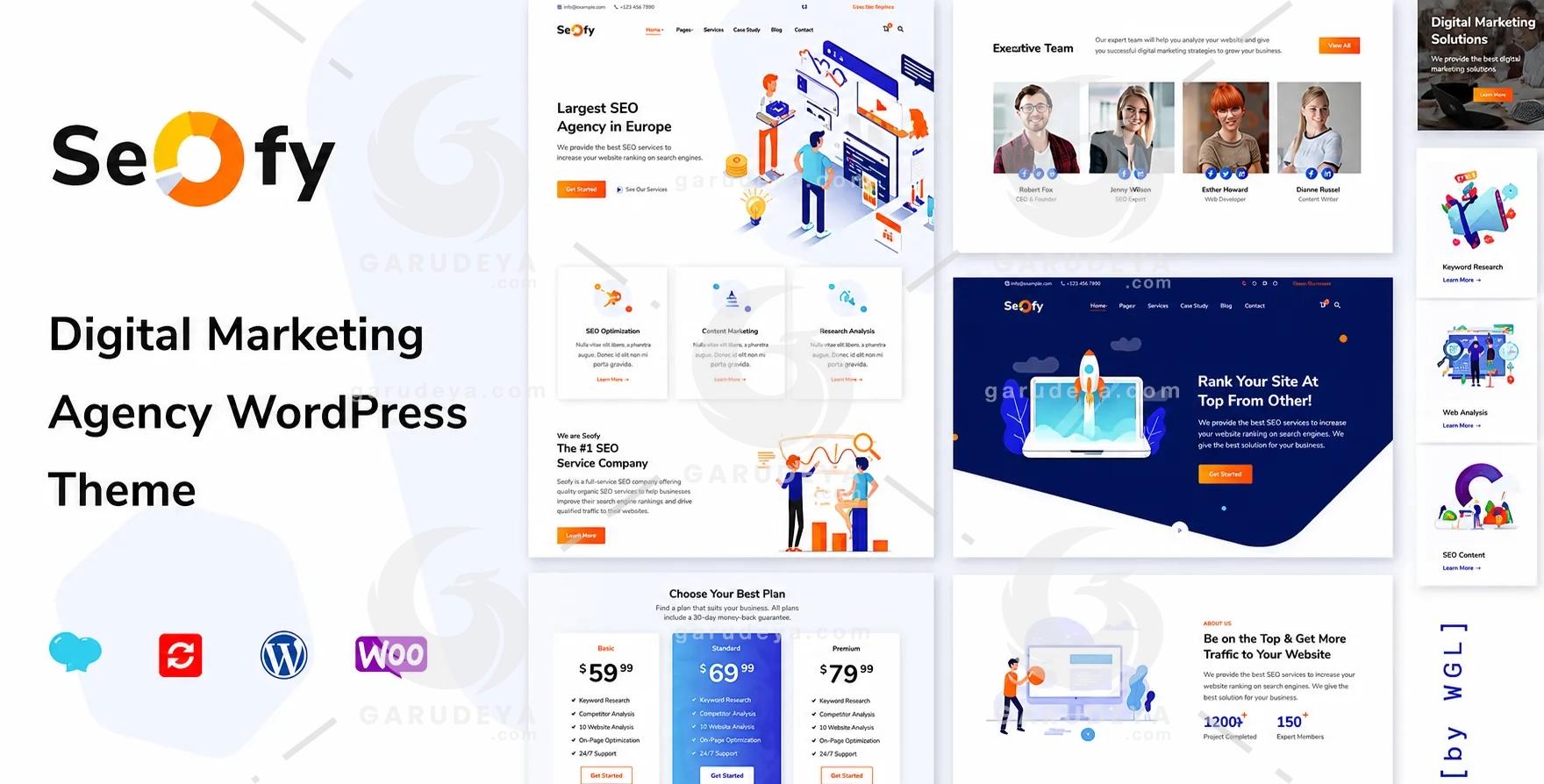 Seofy - Digital & Marketing WordPress Theme