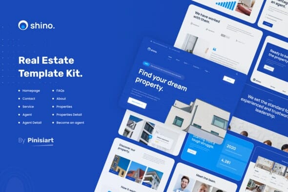 Shino | Real Estate Elementor Template Kit