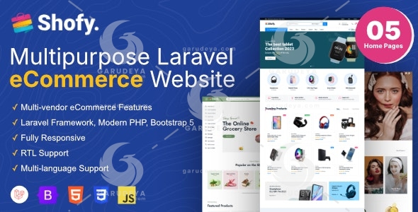 Shofy - eCommerce & Multivendor Marketplace Laravel Platform