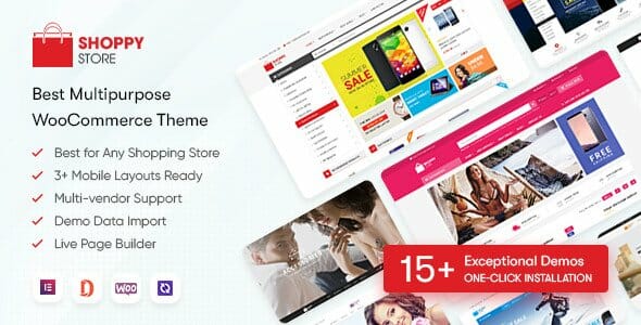 ShoppyStore – Multipurpose Elementor WooCommerce WordPress Theme