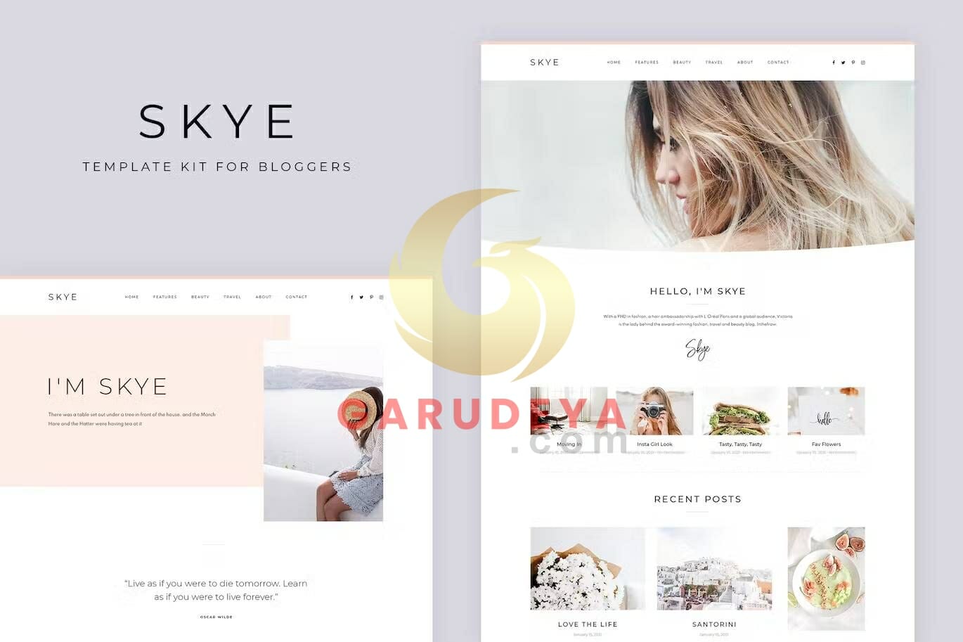 Skye - Modern Blog Elementor Template Kit