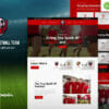 Socca – Football Team & Sports Club Elementor Template Kit